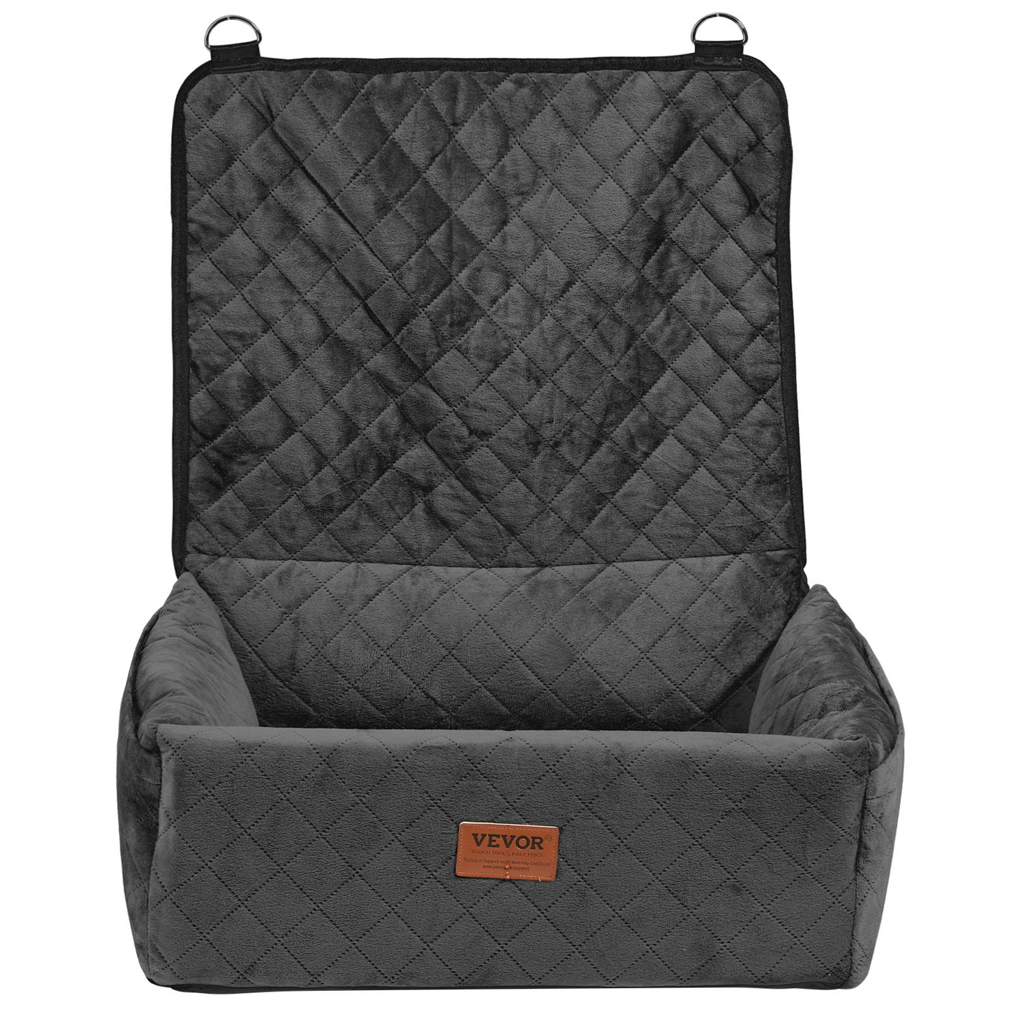 Dog Booster Car Seat Pet Car Seat for Small Medium Dog up to 40 lbs Black