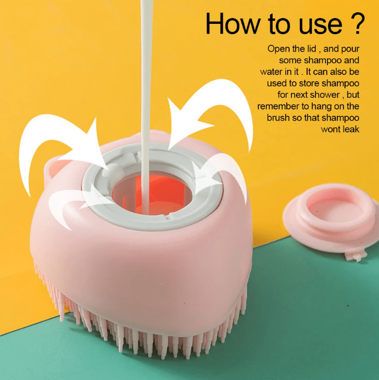 PawSpa™ 2-in-1 Silicone Grooming Brush