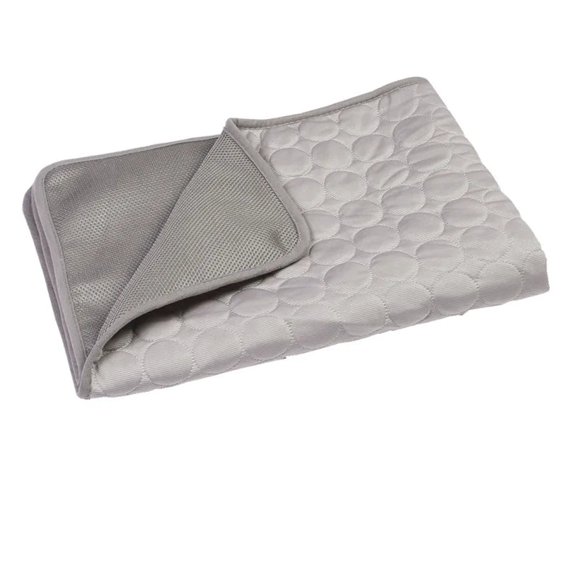 Cooling Dog Mat for Summer | Breathable & Washable Pet Bed for Dogs and Cats