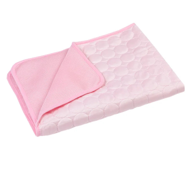 Cooling Dog Mat for Summer | Breathable & Washable Pet Bed for Dogs and Cats