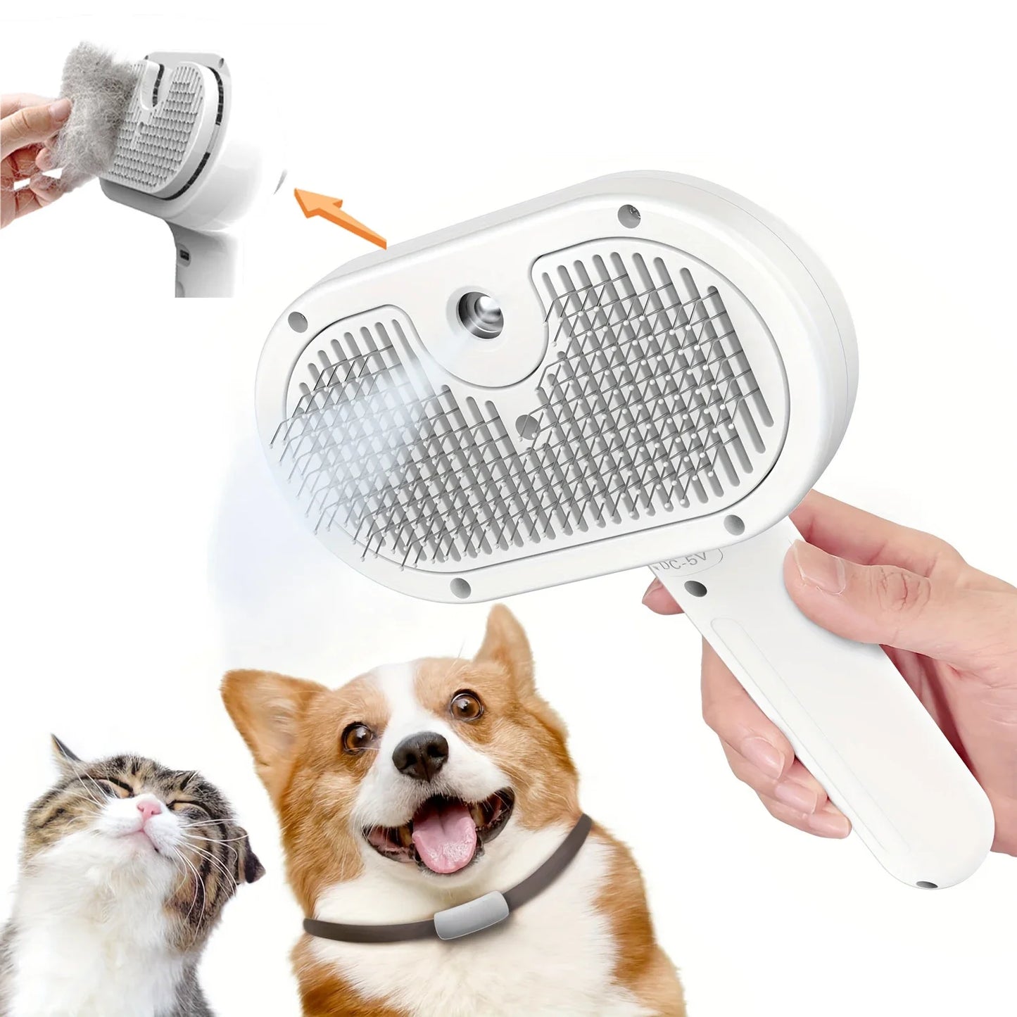 FurEase Comb – Spray, Comb, Shed-Free!