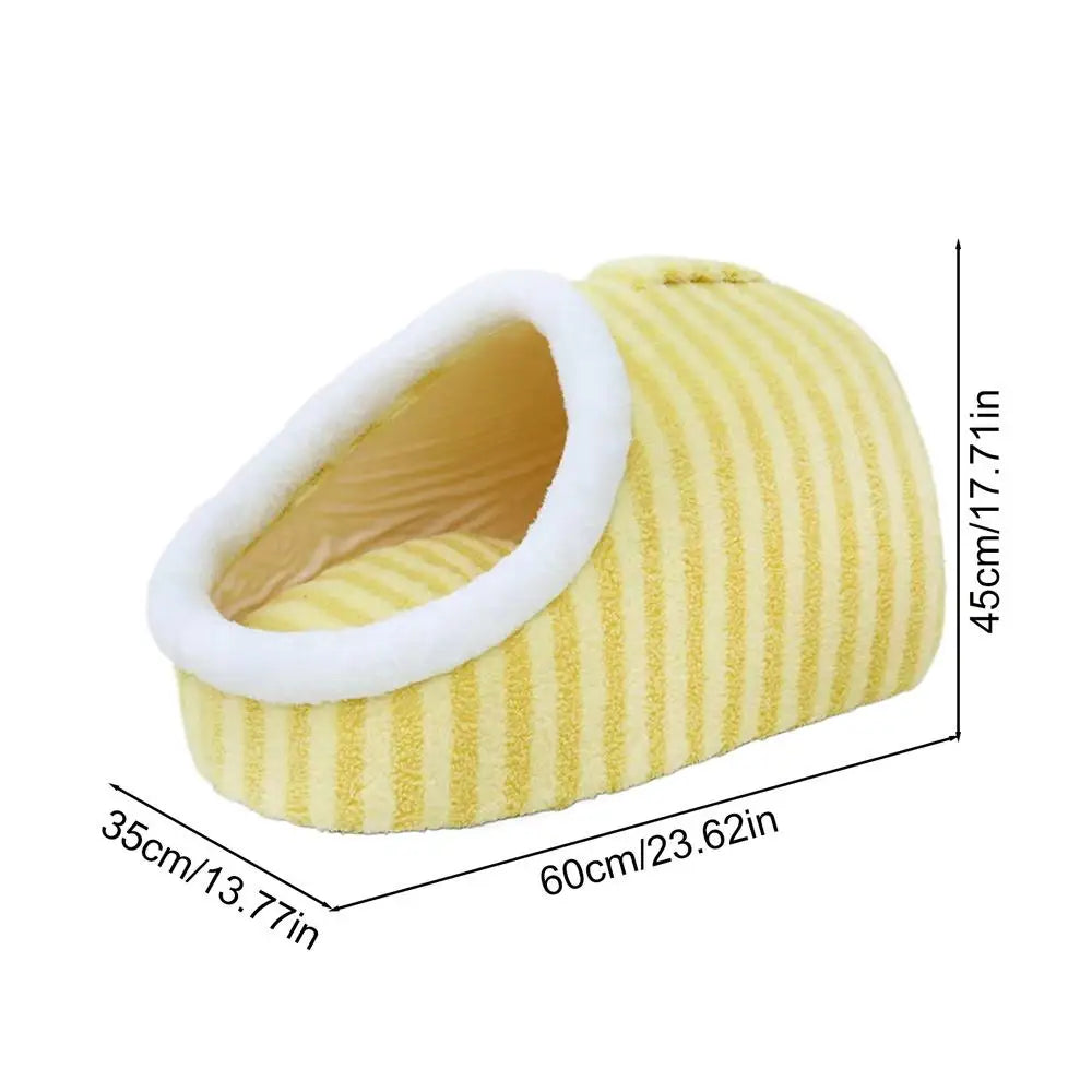 SnuggleNest: The Ultimate Cozy Hideaway Pet Bed for Comfort & Security