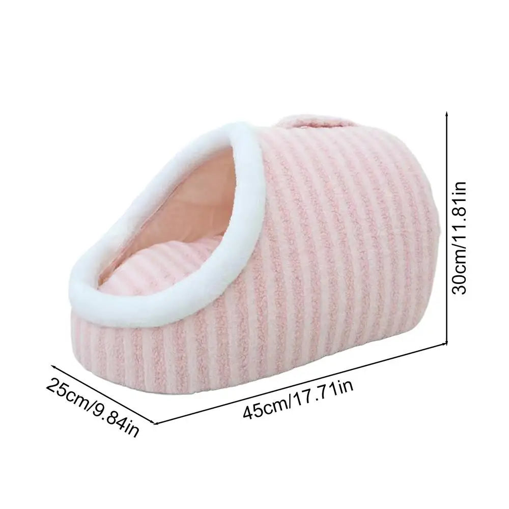 SnuggleNest: The Ultimate Cozy Hideaway Pet Bed for Comfort & Security