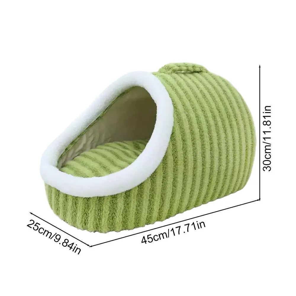 SnuggleNest: The Ultimate Cozy Hideaway Pet Bed for Comfort & Security
