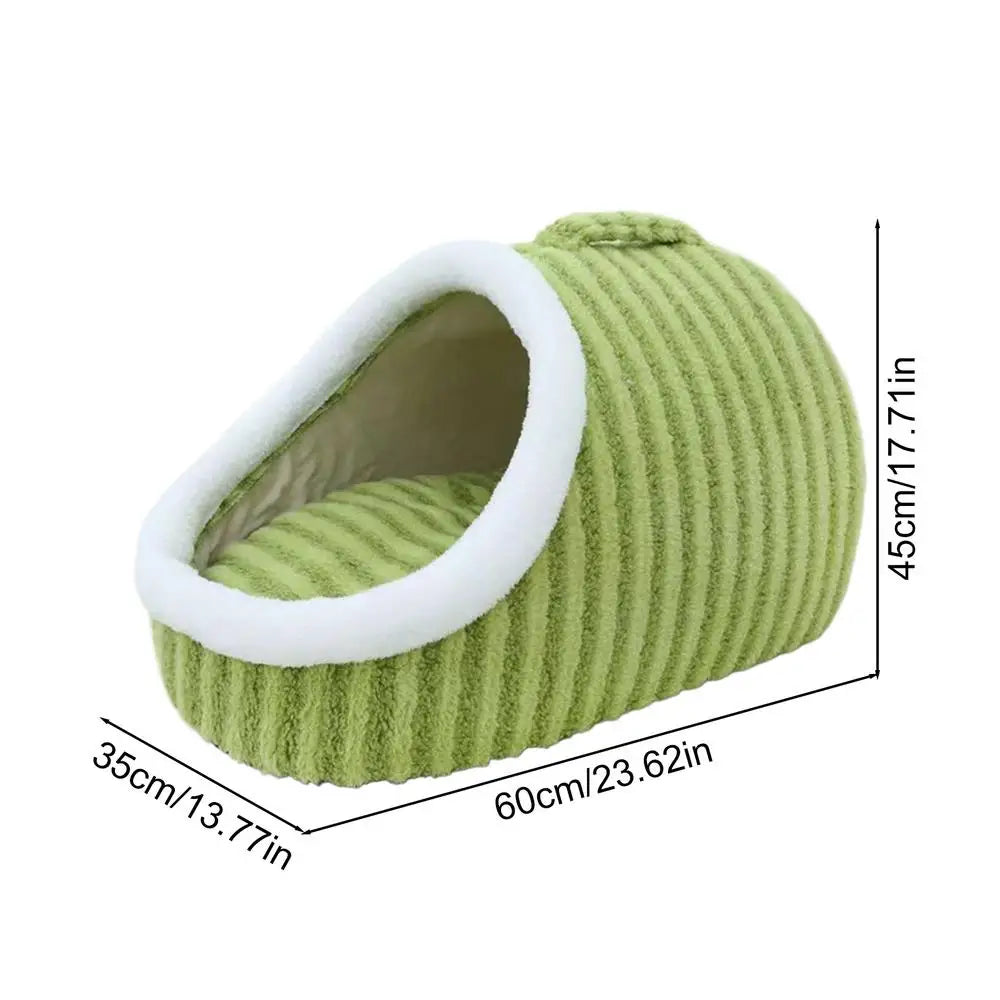 SnuggleNest: The Ultimate Cozy Hideaway Pet Bed for Comfort & Security