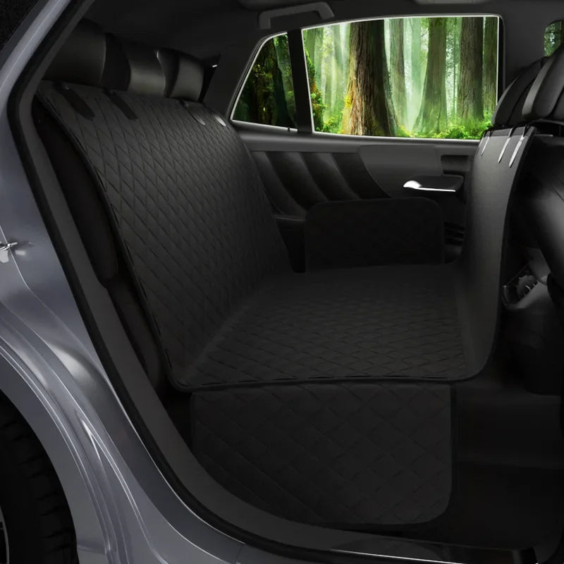 PawGuardian™ MeshView Car Seat Cover – Hammock Style Pet Travel Protector