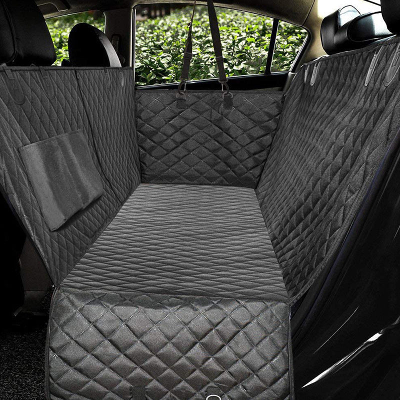 PawGuardian™ MeshView Car Seat Cover – Hammock Style Pet Travel Protector