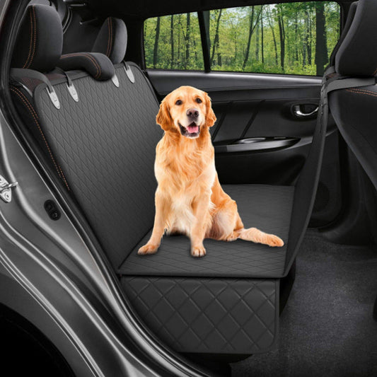 PawGuardian™ MeshView Car Seat Cover – Hammock Style Pet Travel Protector