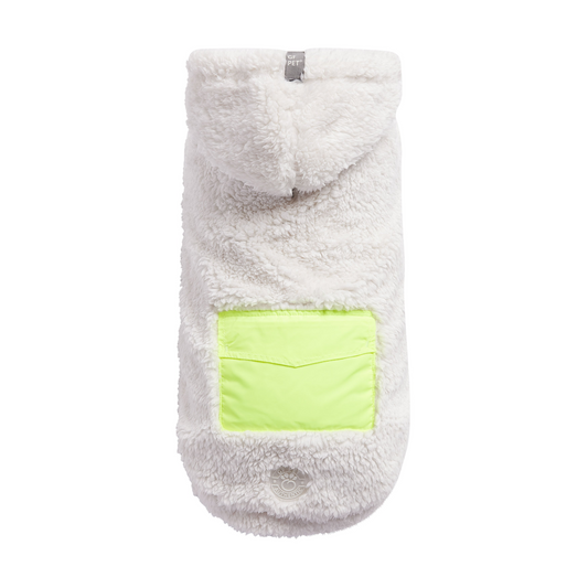 SnugglePup™ Hoodie – White Edition – Wrapped in warmth and cuteness