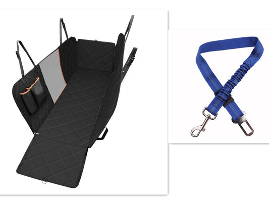 PawGuardian™ MeshView Car Seat Cover – Hammock Style Pet Travel Protector