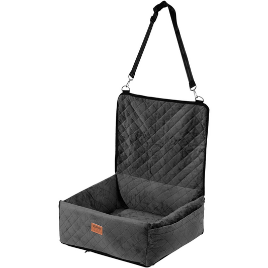 Dog Booster Car Seat Pet Car Seat for Small Medium Dog up to 40 lbs Black