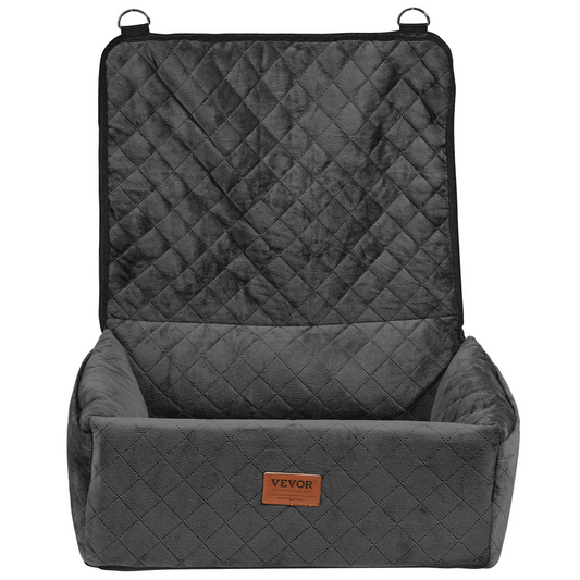 Dog Booster Car Seat Pet Car Seat for Small Medium Dog up to 40 lbs Black