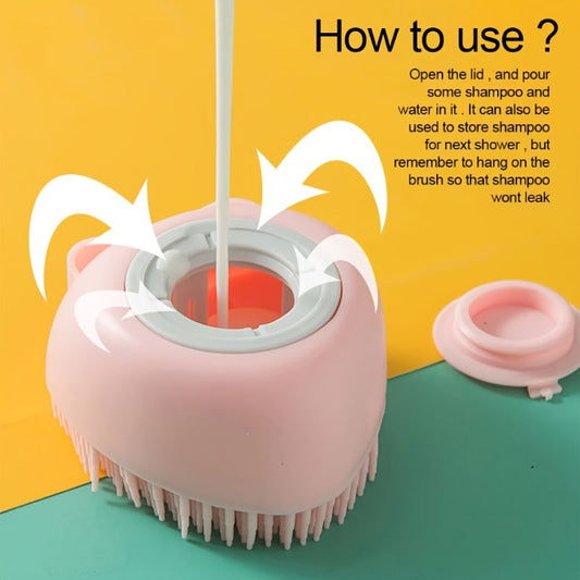 PawSpa™ 2-in-1 Silicone Grooming Brush