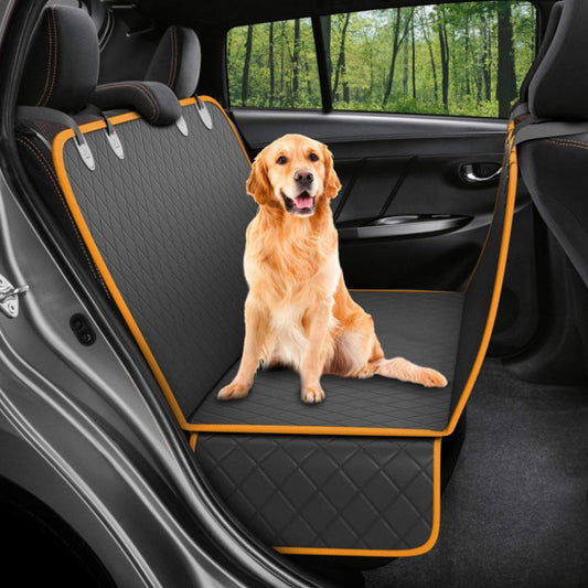PawGuardian™ MeshView Car Seat Cover – Hammock Style Pet Travel Protector