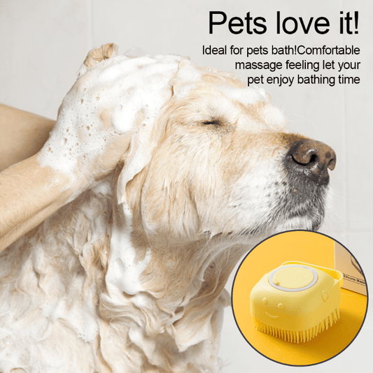 PawSpa™ 2-in-1 Silicone Grooming Brush