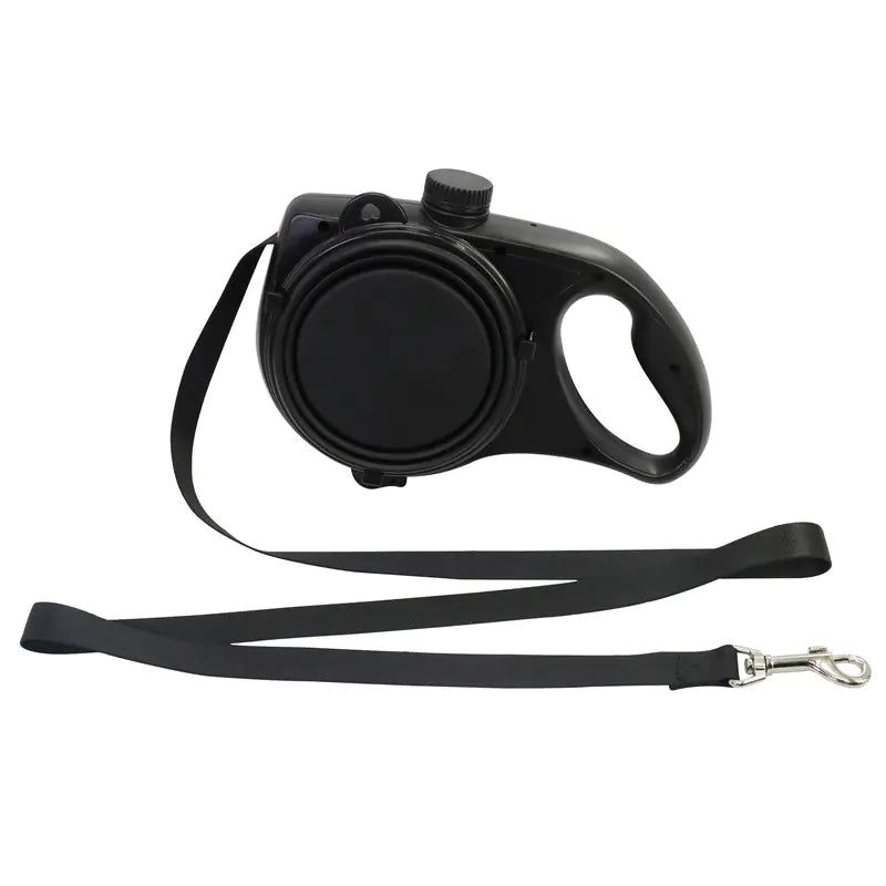 HydraLeash™ 2-in-1 Dog & Cat Leash with Built-in Water Bottle for Walks & Travel