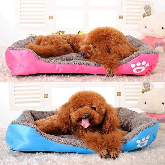 AquaNap™ Fleece Bed – Warmth, comfort, and water resistance in one