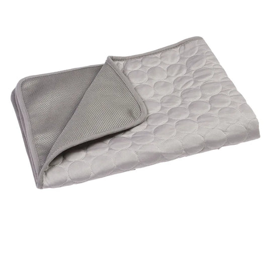 Cooling Dog Mat for Summer | Breathable & Washable Pet Bed for Dogs and Cats