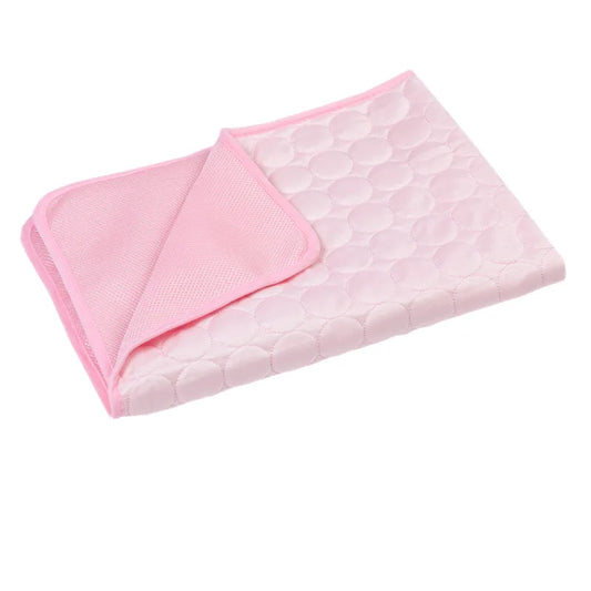 Cooling Dog Mat for Summer | Breathable & Washable Pet Bed for Dogs and Cats
