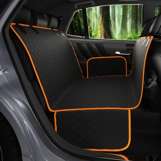 PawGuardian™ MeshView Car Seat Cover – Hammock Style Pet Travel Protector