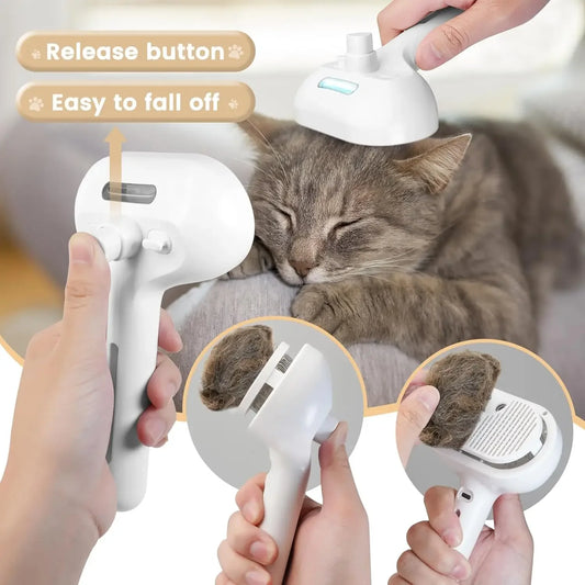 FurEase Comb – Spray, Comb, Shed-Free!