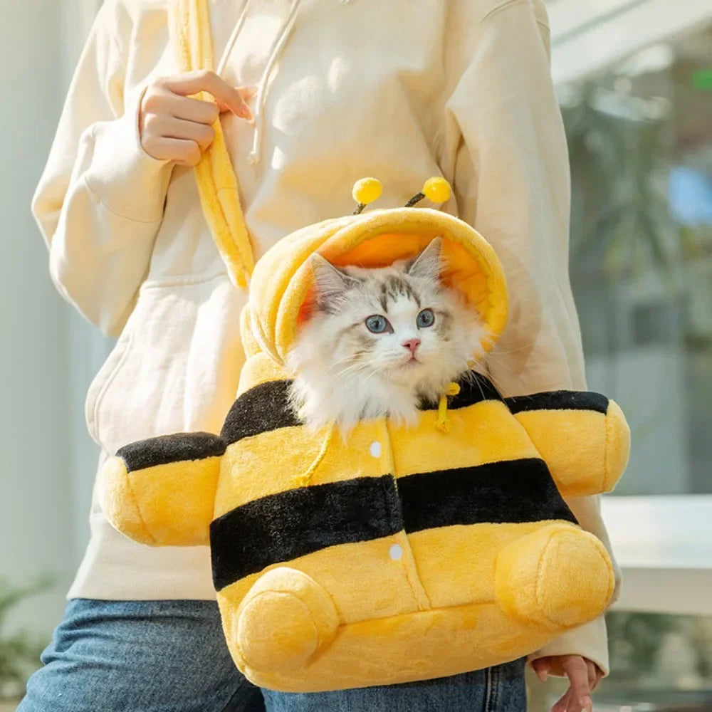 BuzzPurr Cat Carrier – Adorable, Comfy & Travel-Ready!