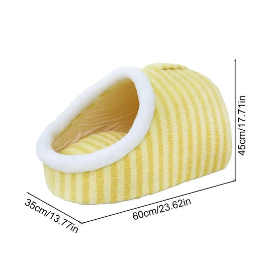SnuggleNest: The Ultimate Cozy Hideaway Pet Bed for Comfort & Security
