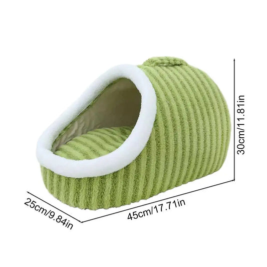 SnuggleNest: The Ultimate Cozy Hideaway Pet Bed for Comfort & Security