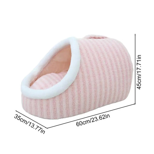 SnuggleNest: The Ultimate Cozy Hideaway Pet Bed for Comfort & Security