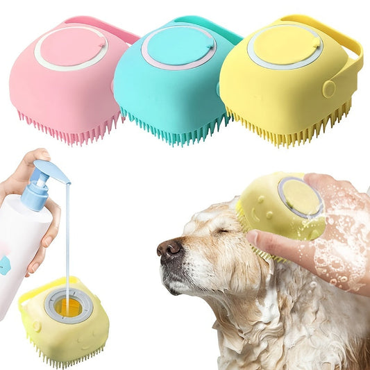PawSpa™ 2-in-1 Silicone Grooming Brush