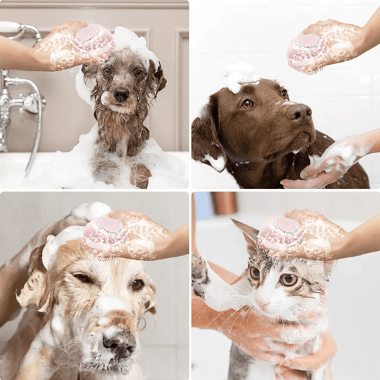 PawSpa™ 2-in-1 Silicone Grooming Brush