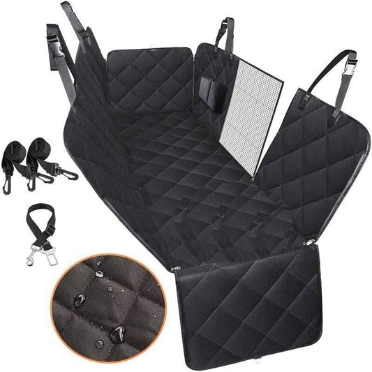 PawGuardian™ MeshView Car Seat Cover – Hammock Style Pet Travel Protector