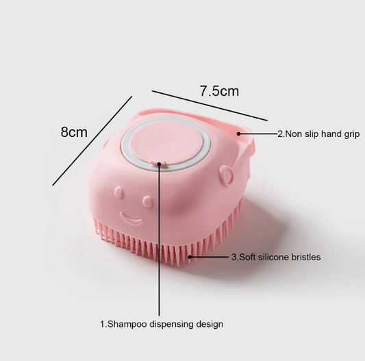 PawSpa™ 2-in-1 Silicone Grooming Brush